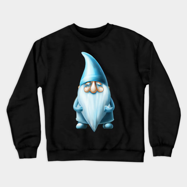 Ice Gnome Crewneck Sweatshirt by Shadowbyte91